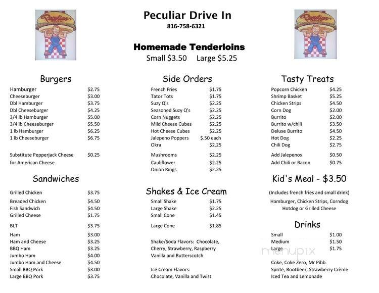 Peculiar Drive-In - Peculiar, MO