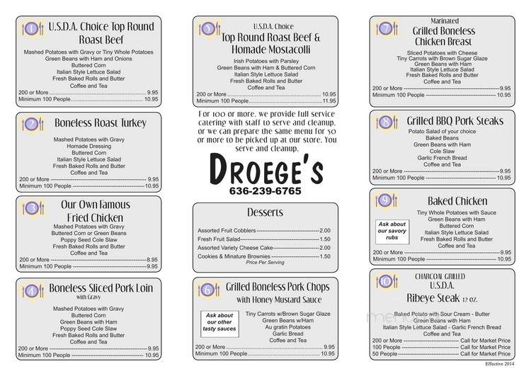 Droege's Super Market & Deli - Washington, MO