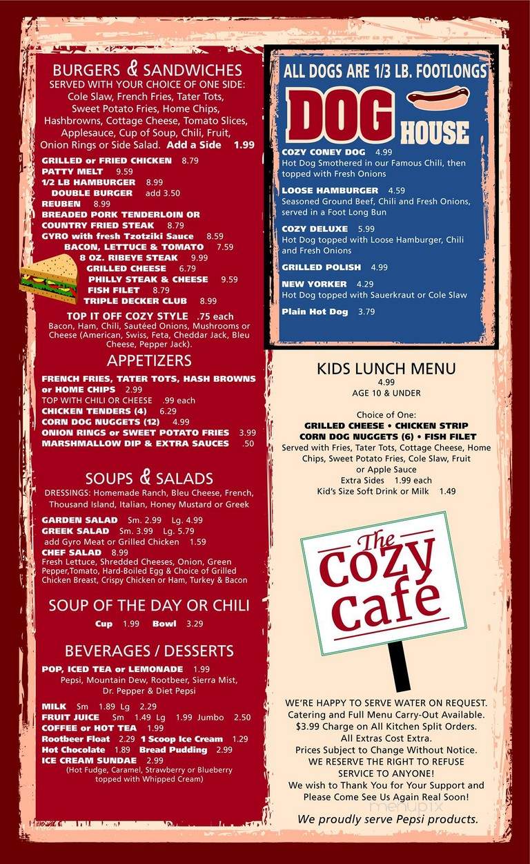 The Cozy Cafe - Osage Beach, MO