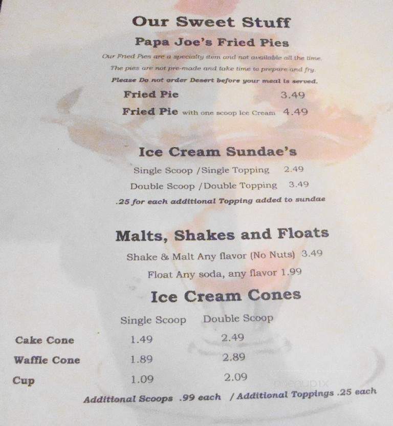 Double E Burger and Ice Cream Shoppe - Highlandville, MO