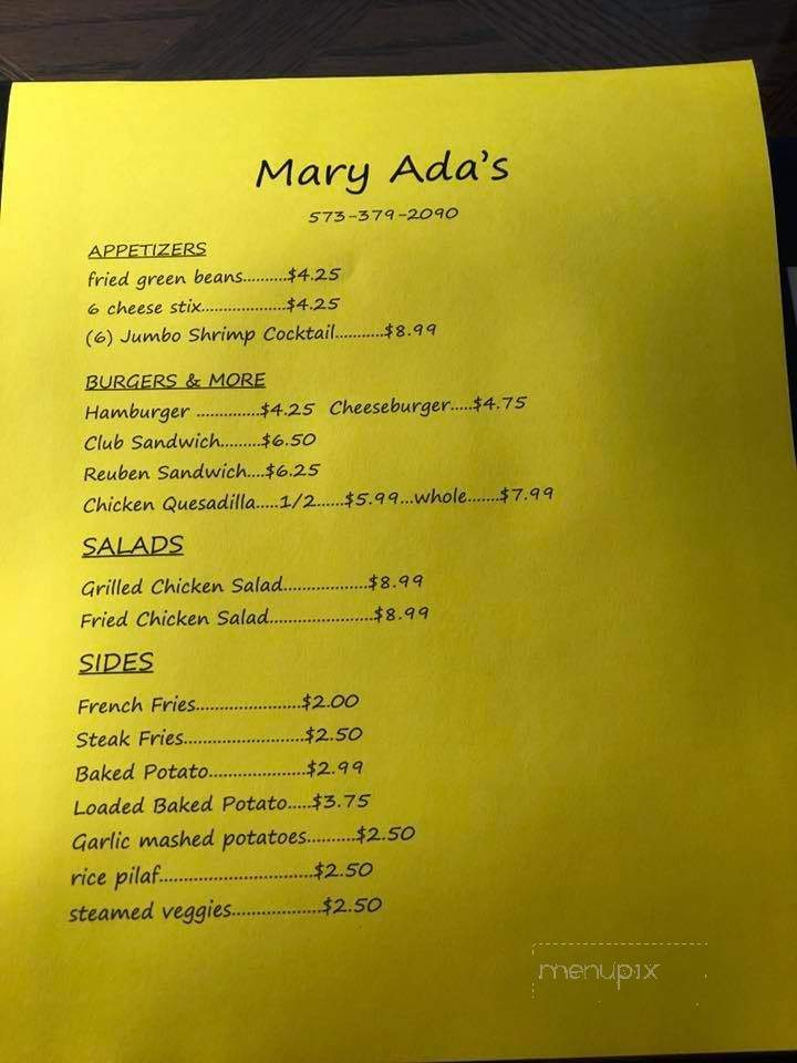 Mary Ada's - Portageville, MO