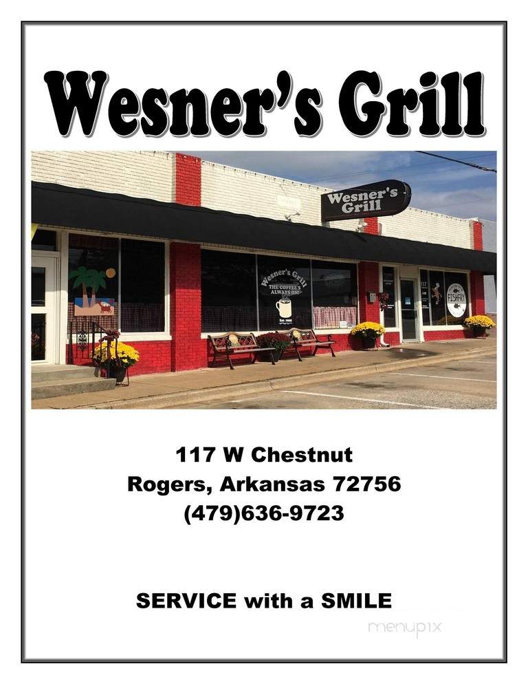 Wesner's Grill - Rogers, AR