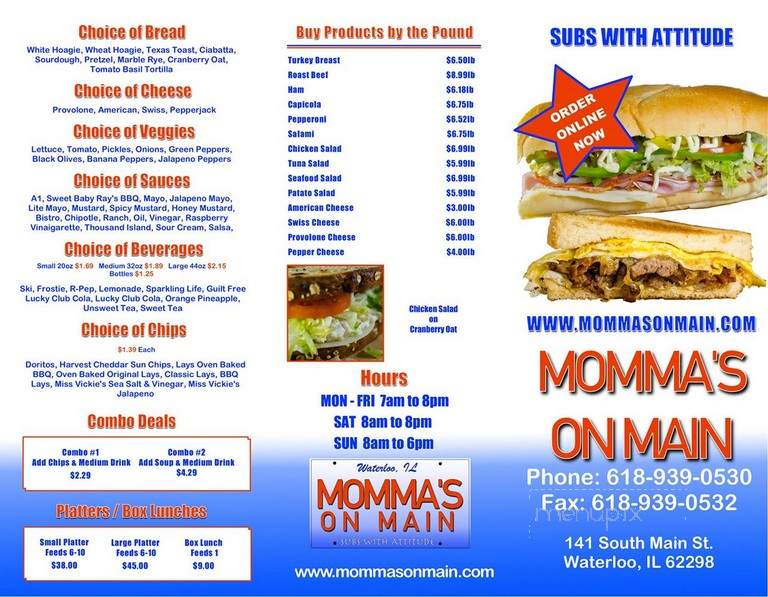 Momma's on Main - Waterloo, IL