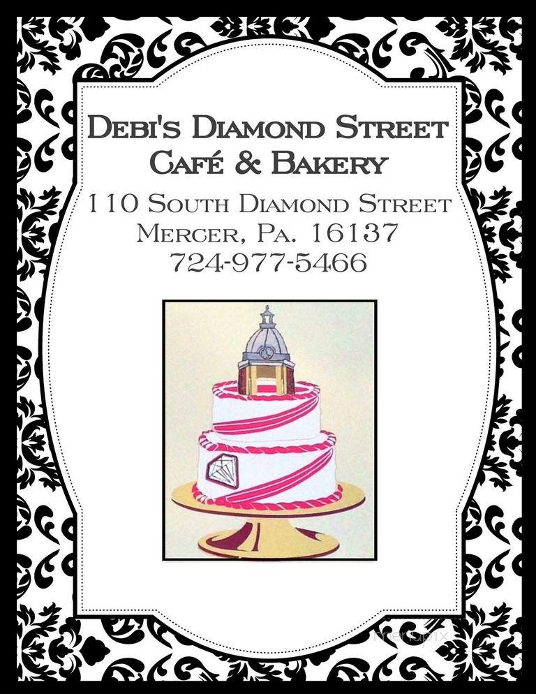 Debi's Diamond Street Cafe & Bakery - Mercer, PA