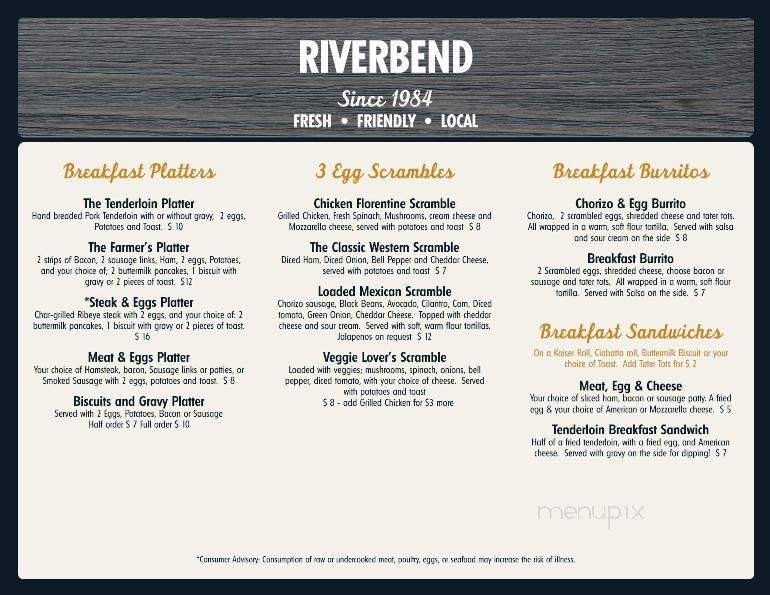 Riverbend Pizza & Steakhouse - Keosauqua, IA