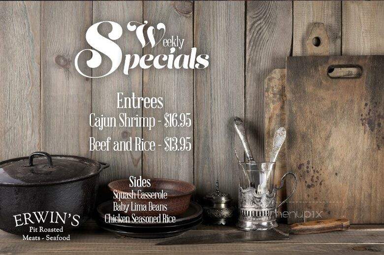 Erwin's Great Steaks - Covington, TN