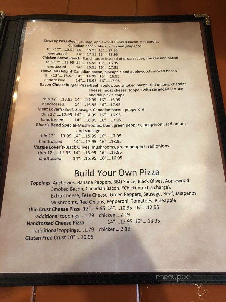 River's Bend Pizzeria & Grill - Belle, MO