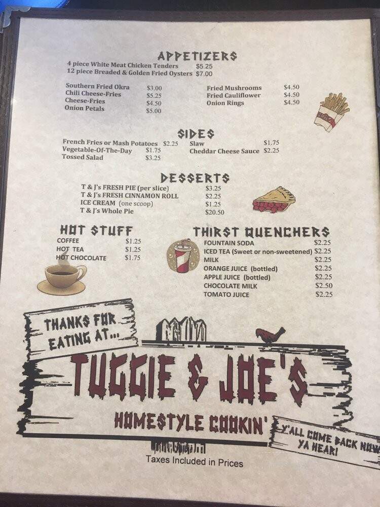 Tuggie & Joe's Cafe - Belle, MO