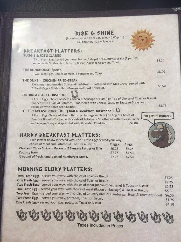 Tuggie & Joe's Cafe - Belle, MO