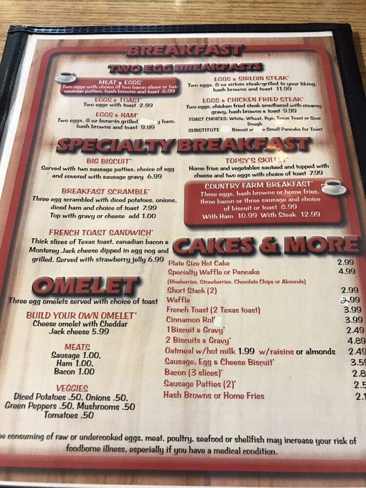 Topsy's Cafe - Concordia, MO