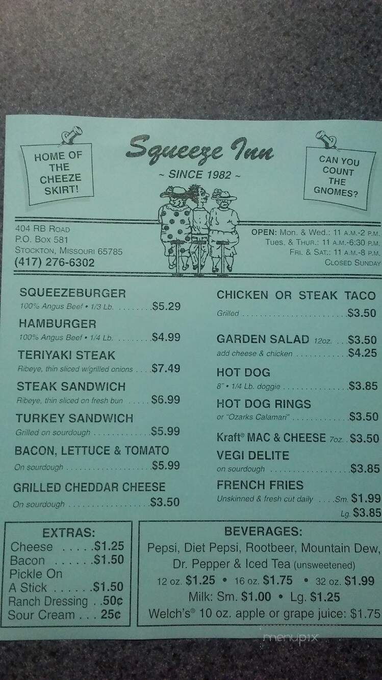 Squeez Inn - Stockton, MO