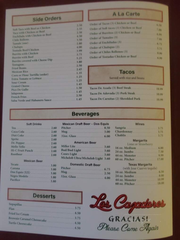 Los Cazadores - Rolla, MO