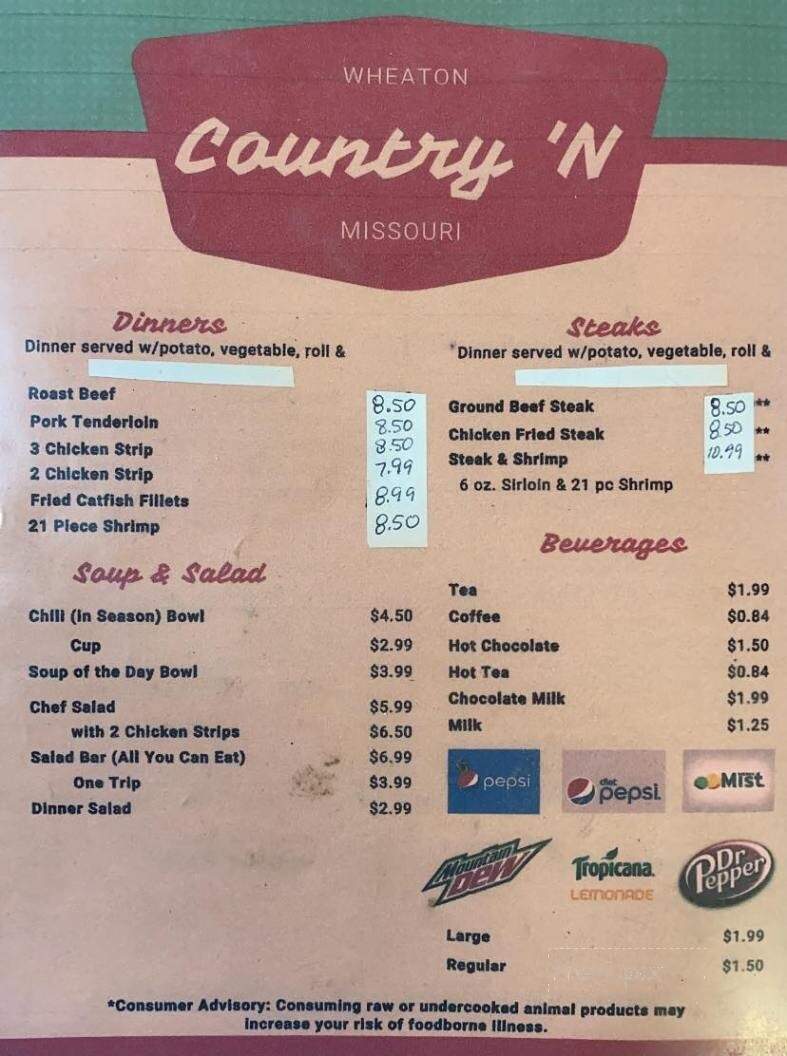 Country N Restaurant - Wheaton, MO