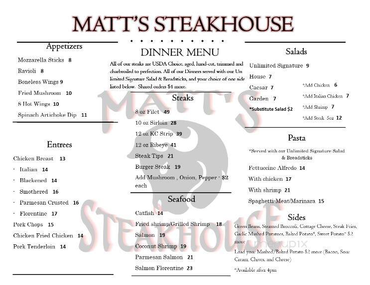 Matt's Steakhouse - Rolla, MO