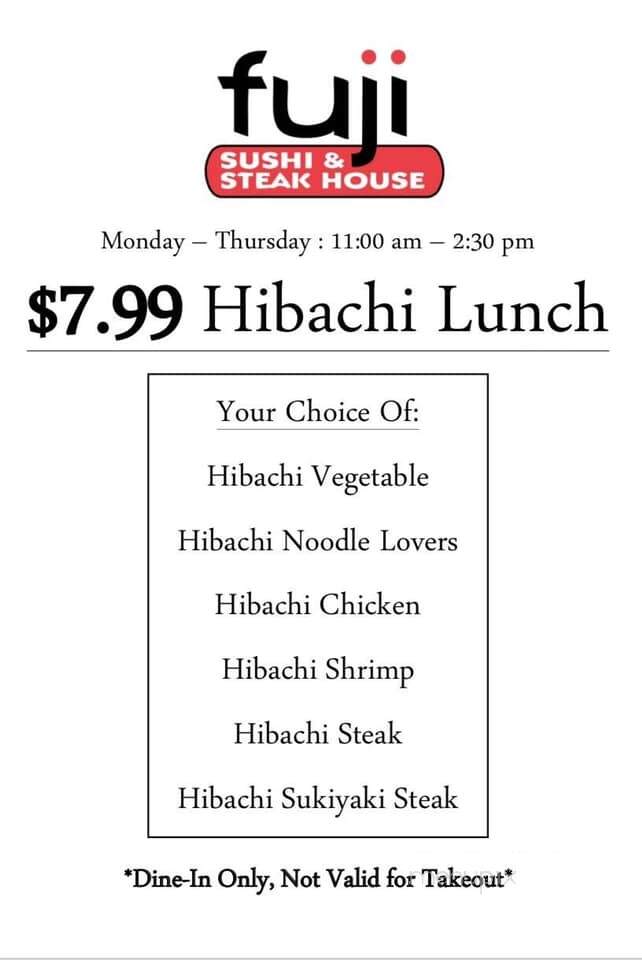 Fuji Japanese Steak House - Quincy, IL