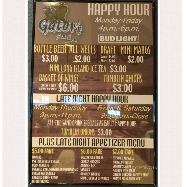 Gator's Grill & Spirits - Burlington, IA