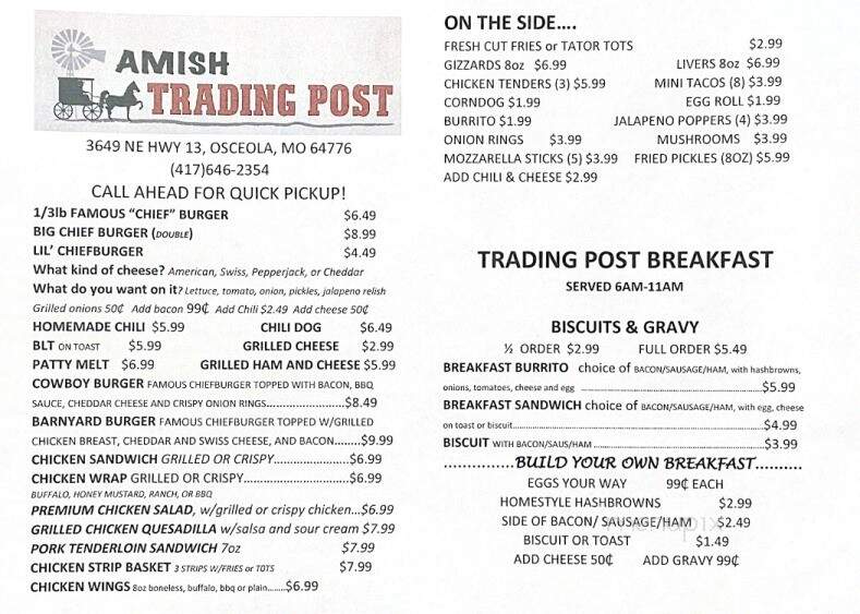 The Amish Trading Post - Osceola, MO