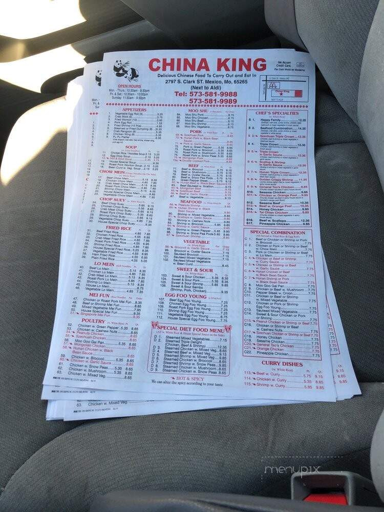 China King - Mexico, MO