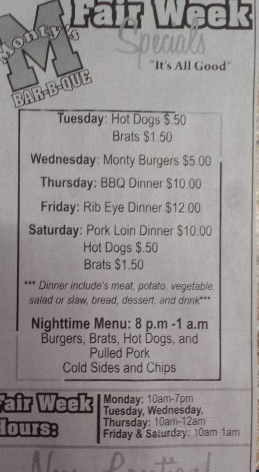 Monty's Catering - Troy, MO