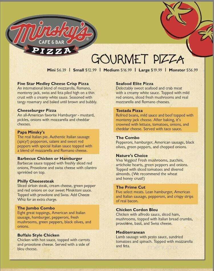 Minsky's Pizza - Raymore, MO