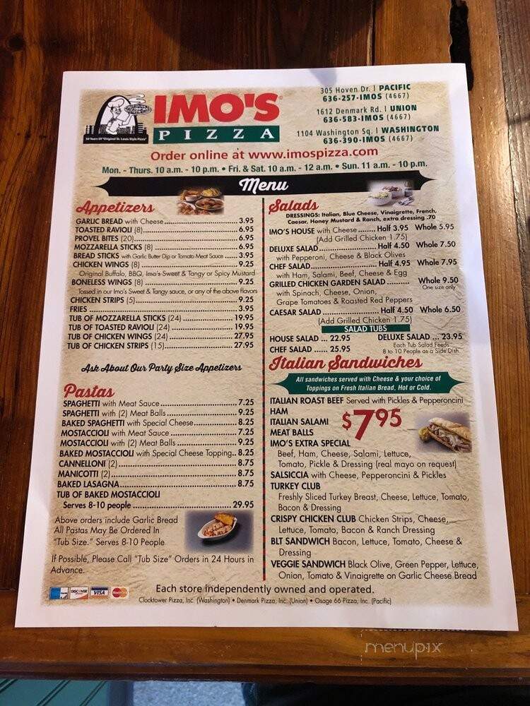 Imo's Pizza - Pacific, MO