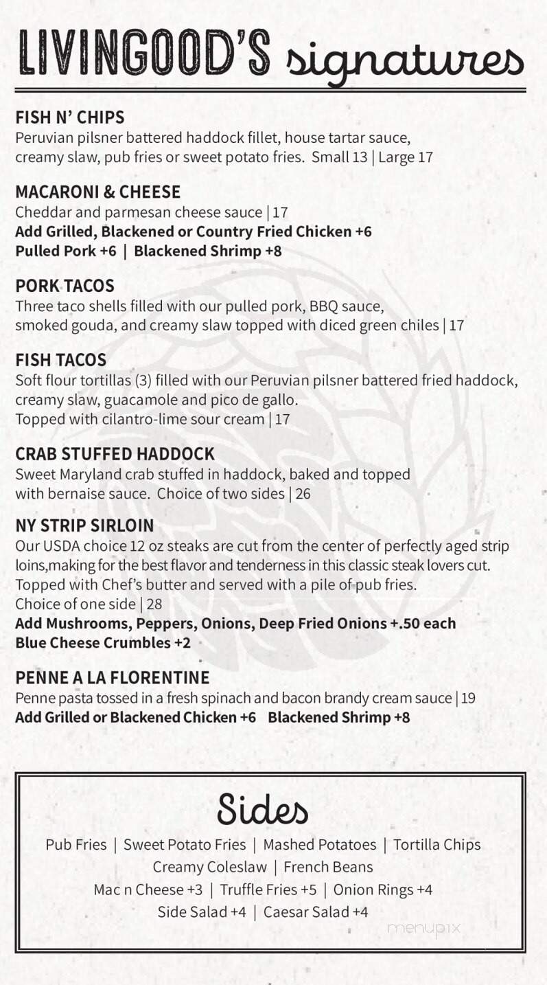 Livingood's Restaurant & Brewery - Peru, NY