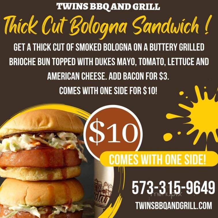 Twins BBQ and Grill - Farmington, MO