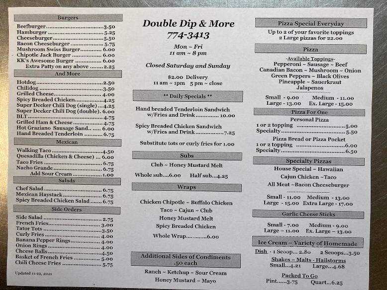 Double Dip - Chariton, IA