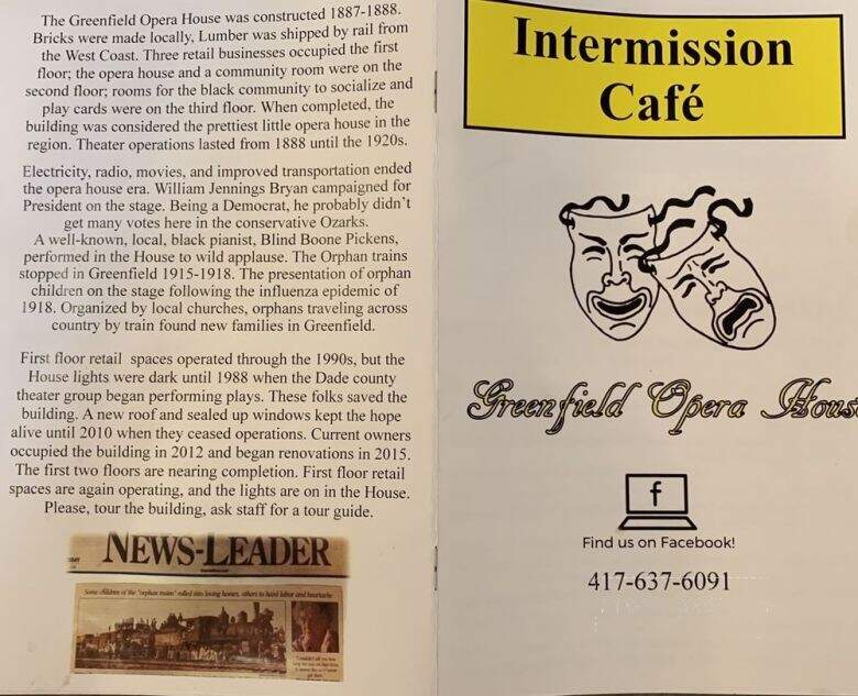 Intermission Cafe - Greenfield, MO