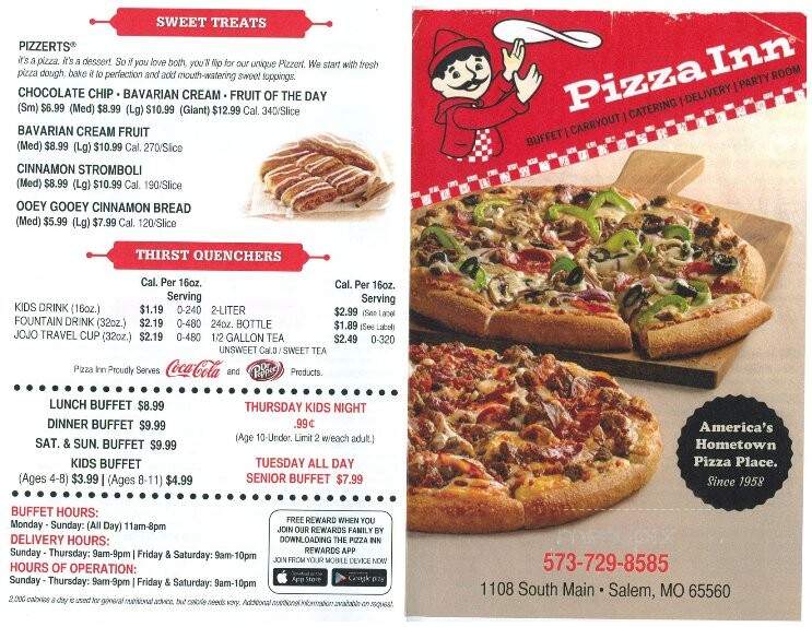 Pizza Inn - Salem, MO