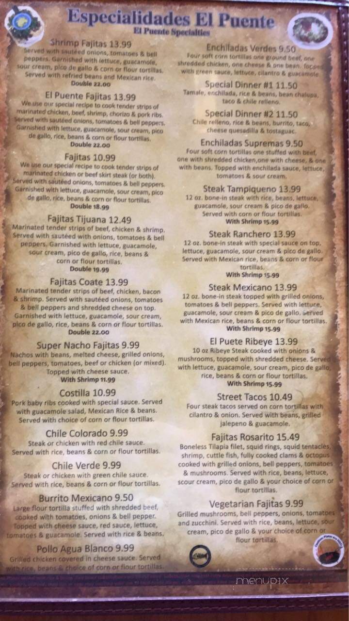 El Puente Mexican Restaurant - Nixa, MO