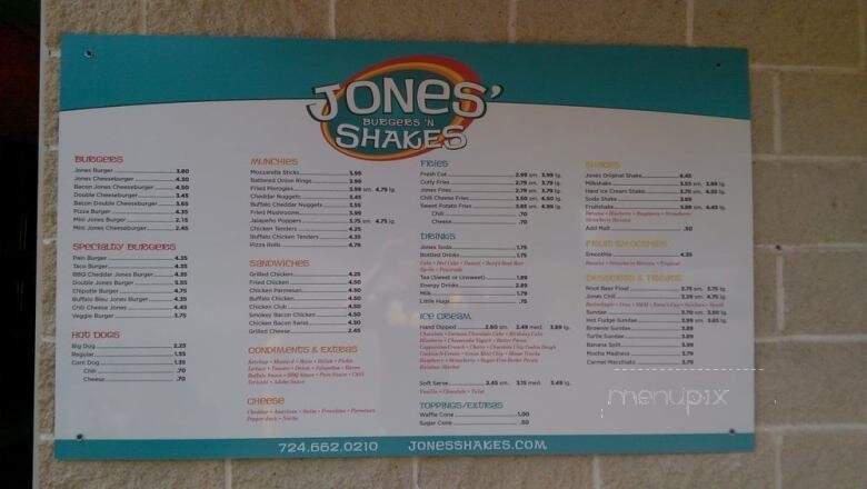 Jones' - Mercer, PA