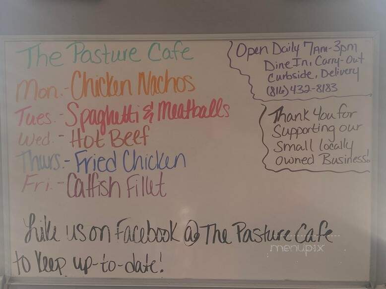 The Pasture Cafe - Savannah, MO