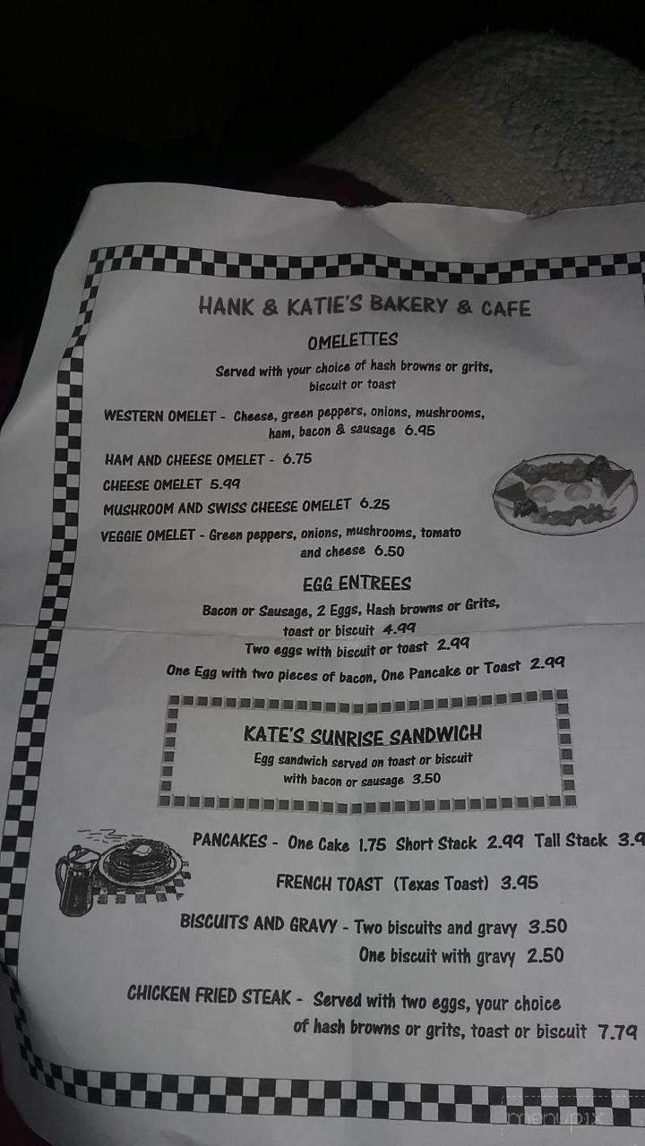 Hank & Kate's Cafe & Bakery - Bull Shoals, AR